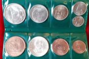 Rare coin set 1966 in  original folder