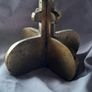 vintage brass candlesticks Image 4