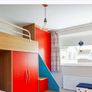 Brass ceiling light pendant with cone clear glass Image 7