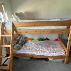 Solid pine bunkbeds