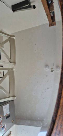 Old oak wall mirror