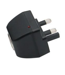 Cigarette Lighter Socket 240V Mains Plug to 12V DC Car Charger Power Adapter UK/Ireland