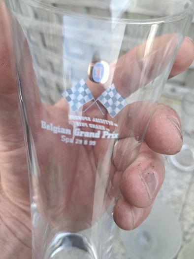 8 beer glasses from 1990's