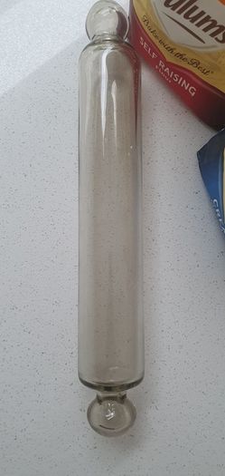 Antique/ Vintage Blown Glass Rolling Pin