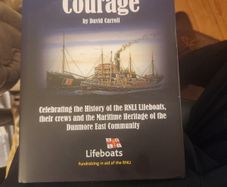 Dunmore East  Community Dauntless Courage By David Carroll. First Edition Hardback With Dustjacket In Very Good Condition.