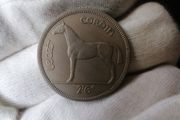 1967 Ireland Half Crown Coin