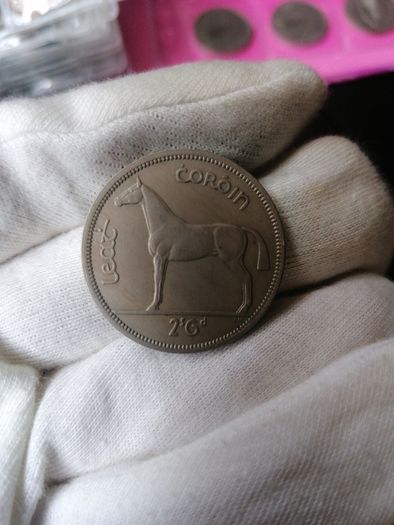 1967 Ireland Half Crown Coin