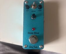 Harley Benton Deep Blue Reverb Pedal