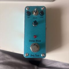 Harley Benton Deep Blue Reverb Pedal