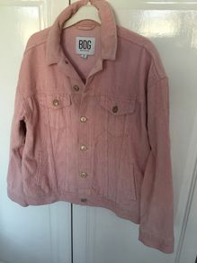 Pink Corduroy jacket from Urban Outfitters. Size S