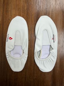 Olympian leather gymnastics shoes
