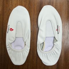 Olympian leather gymnastics shoes