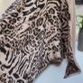 MADE IN ITALY Animal print Star studded Reversible Oversized Scarf - Bnwt Rrp 49.99 Image 4