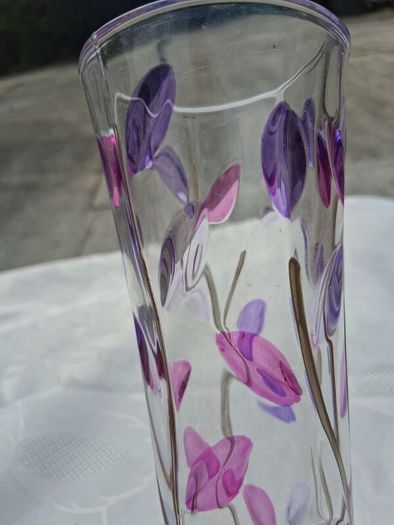 Zecchin Murano Style Italian Hand Blown Vase