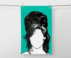 Amy Winehouse Tea Towel