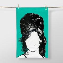 Amy Winehouse Tea Towel