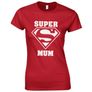 SUPERMUM Ladies Fitted T-Shirt - Super Mum Inspired Mothers Day Present Image 3