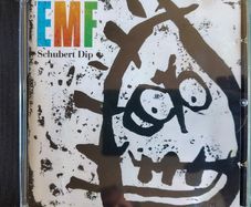 EMF - Schubert Dip CD (1991) Indie Electronic Pop Rock "Unbelievable" EX+