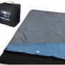 2 Man Sleeping Bag 230 x 160cm Cotton Lined Double Sleeping Bag 3 to 4 Season Camping Blanket Image 3