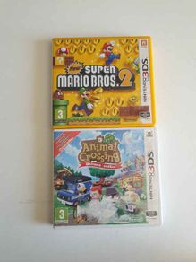 Super Mario Bros 2 and Animal Crossing New Leaf