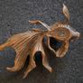 Bronze model of a koi carp. Image 5