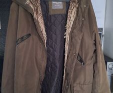 Primark Parka Jacket with Hood Size S