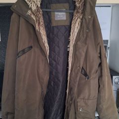 Primark Parka Jacket with Hood Size S
