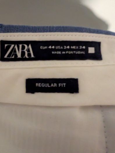 Zara comfort suit trousers. Size W34 L34.