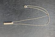 Silver pendant and chain