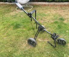Masters golf push trolley