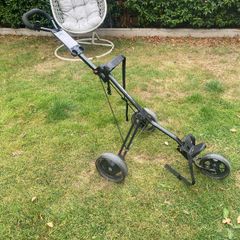 Masters golf push trolley