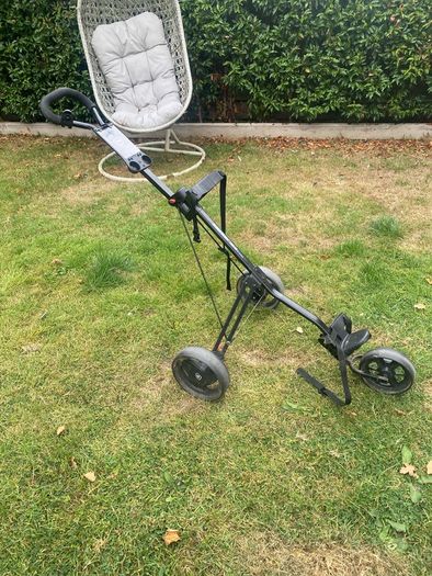 Masters golf push trolley