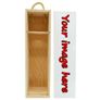 Wine Gift Box with your photo image or text personalised custom printed Image 2