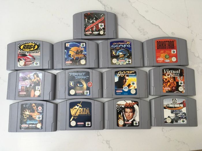 Nintendo 64 Console & 13 Games