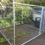 Vida XL Outdoor Dog Kennel 2m x 2m x 2m Galvinised Steel Image 3