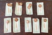 Sacred Heart Irish Pin Badges x 12