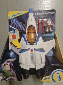 Imaginext Spaceship Disney and Pixar Lightyear Lights & Sounds XL-15 with Buzz