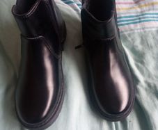 Kangol black chelsea boots, size 1 uk, 33 europe