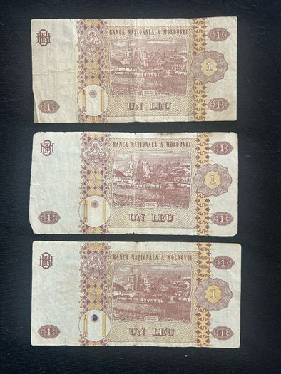 banknotes from Republic Moldova