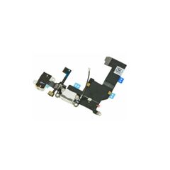 For iPhone 5 5G Charging Port Connector Mic Headphone Jack Flex Cable White New - FHT24IPCP