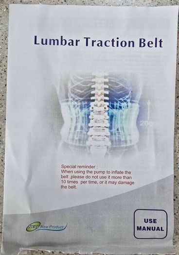 Sore Back - Spinal Air Traction Waist Brace