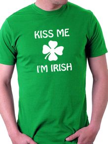 Kiss Me I'm Irish T-shirt Tee Top Shirt Great Gift Present