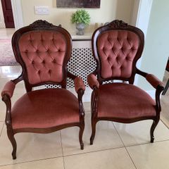 Victorian Style Armchairs