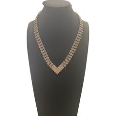 Newbridge Silverware Rhinestone Necklace