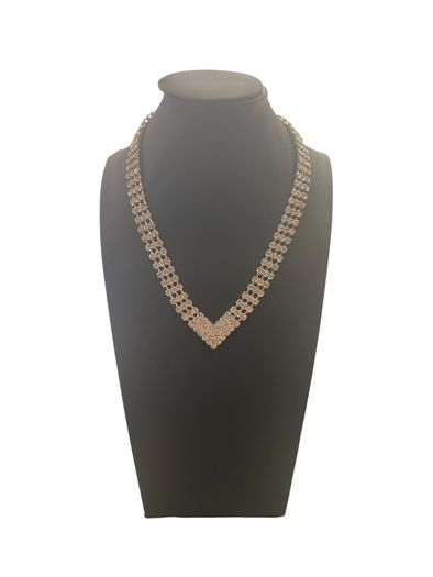 Newbridge Silver Rhinestone Necklace
