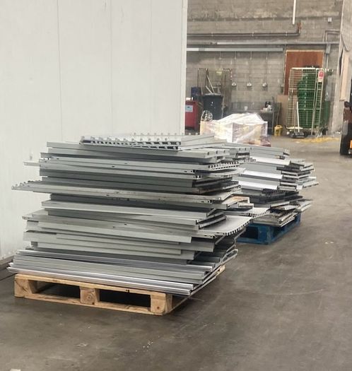 20 Shop Shelving Job Lot Grey Colour