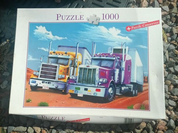 1000pc Truck jigsaw