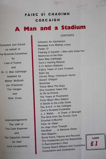 A Man and a Stadium.
