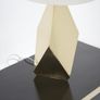 Pair of Modern Brass Origami Mid-century Style Table Lamps, USA Image 4