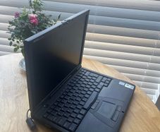 Vintage Dell Latitude laptop